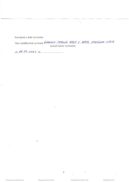 POtvrdenie o&nbsp;dobe vyvesenia