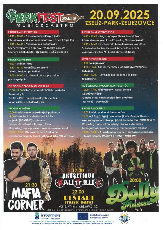 Súťaž vo varení kohútneho perkeltu na&nbsp;gastronomicko-kúlturnom festivale PARKFEST 2025&nbsp;v Želiezovciach/Kakaspörkölt-főzőverseny a&nbsp;zselízi PARKFEST 2025&nbsp;gasztrokulturális fesztiválon