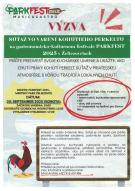 Súťaž vo varení kohútneho perkeltu na gastronomicko-kúlturnom festivale PARKFEST 2025 v Želiezovciach/Kakaspörkölt-főzőverseny a zselízi PARKFEST 2025 gasztrokulturális fesztiválon