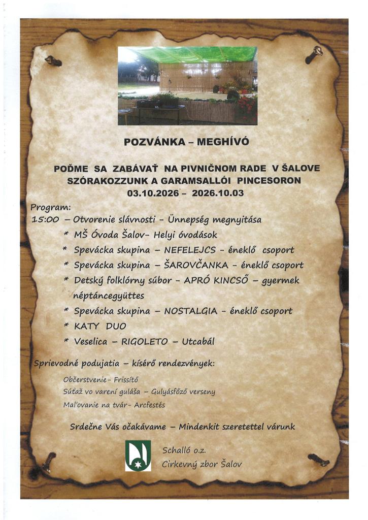 Pozvánka-Meghívó
